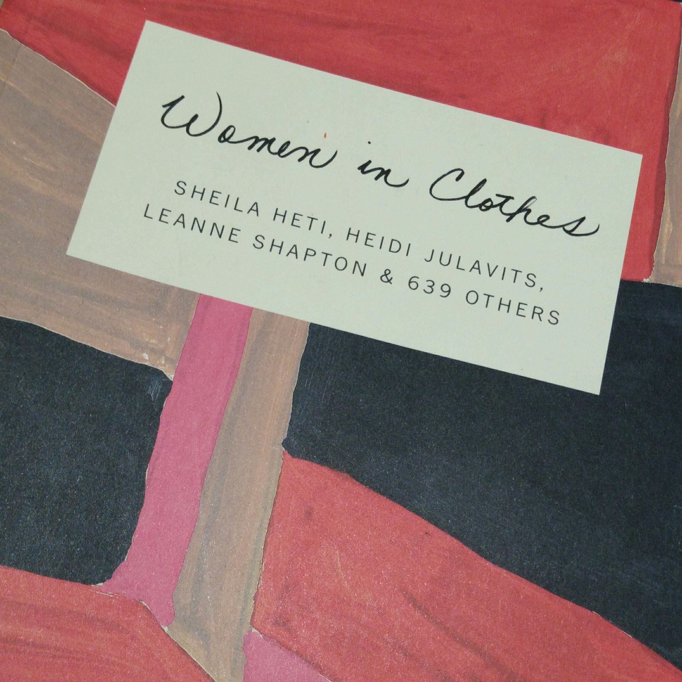 Women in Clothes, Sheila Heti, Heidi Julavits, Leanne Shapton